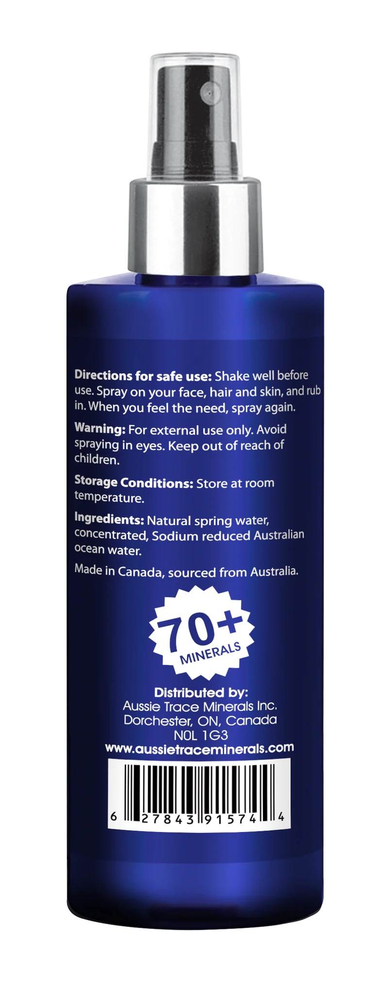 Aussie Trace Minerals Magnesium & Trace Mineral Spray