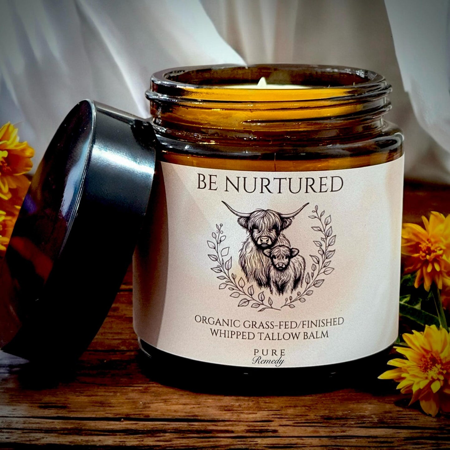 Organic Grass-Fed/Finished Whipped Tallow Balm