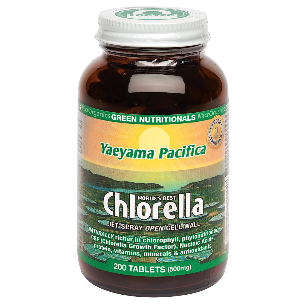 Green Nutritionals Yaeyama Pacifica Chlorella 200 tabs