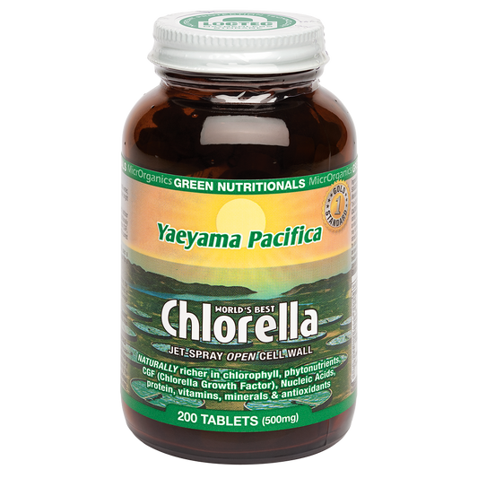 Green Nutritionals Yaeyama Pacifica Chlorella 200 tabs