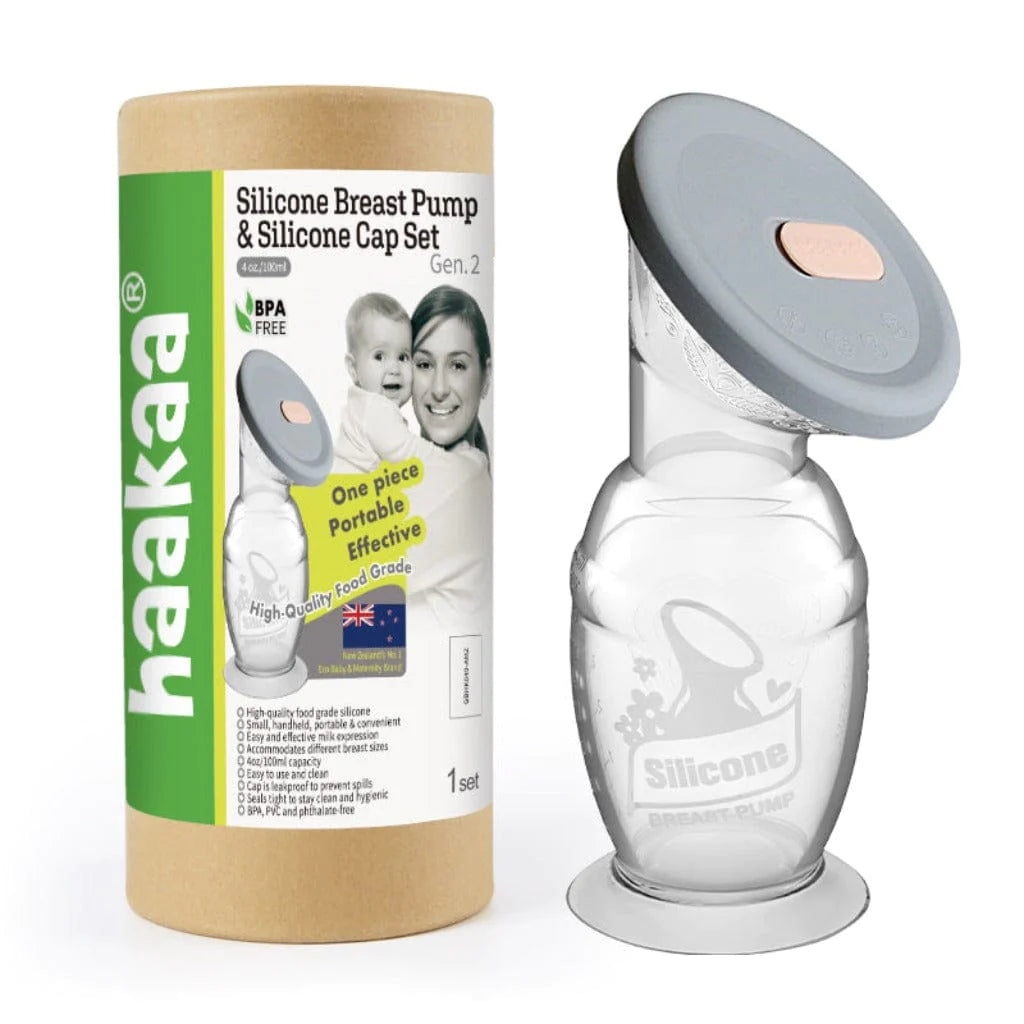 Haakaa Silicone Breast Pump & Cap