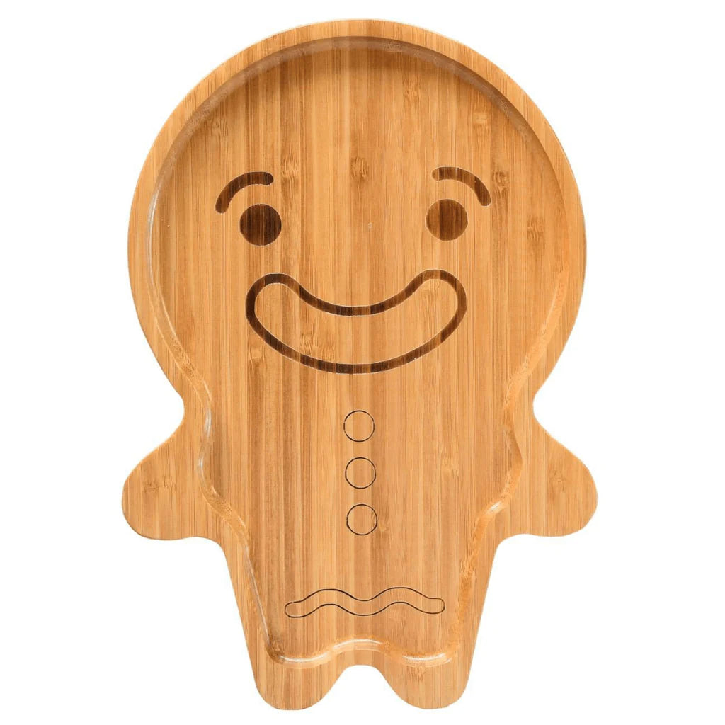 Gingerbread Plate Bamboo