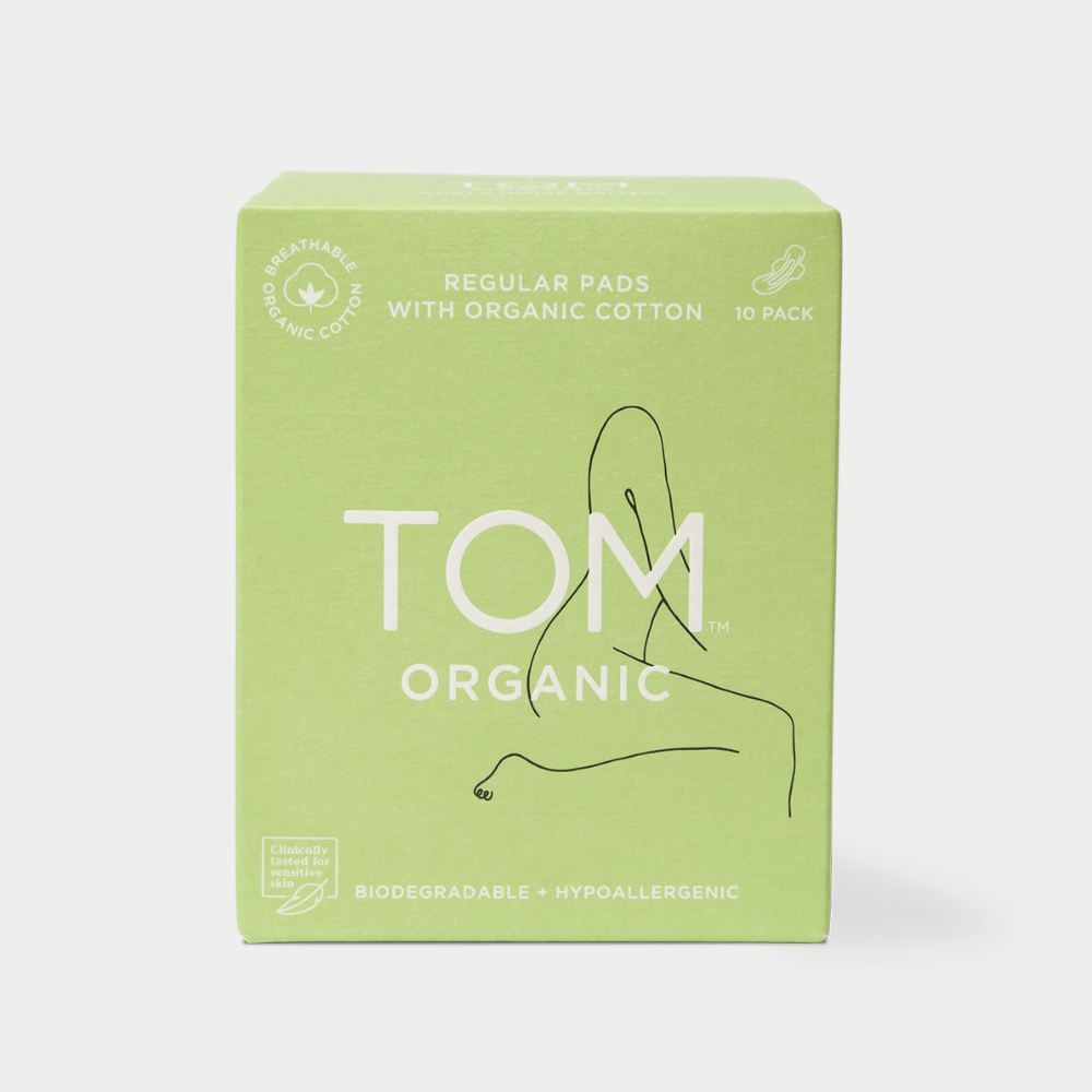 TOM Organic Regular Pads 10pk