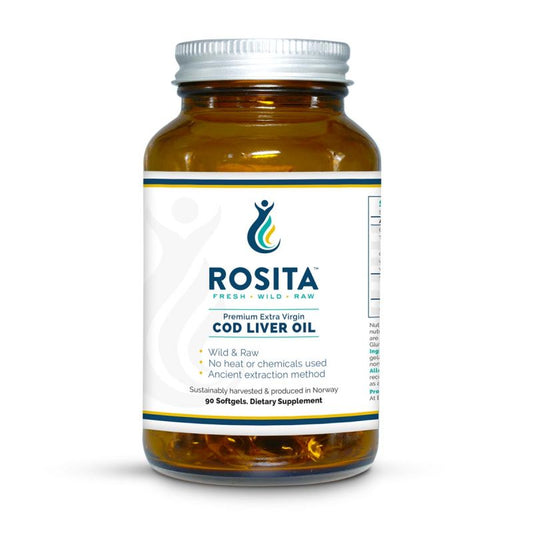 Rosita Extra Virgin Cod Liver Oil Softgels